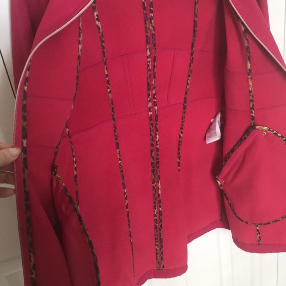 Betsey Johnson Soft Shell Hooded Jacket - Sz S - Picture 7 of 10